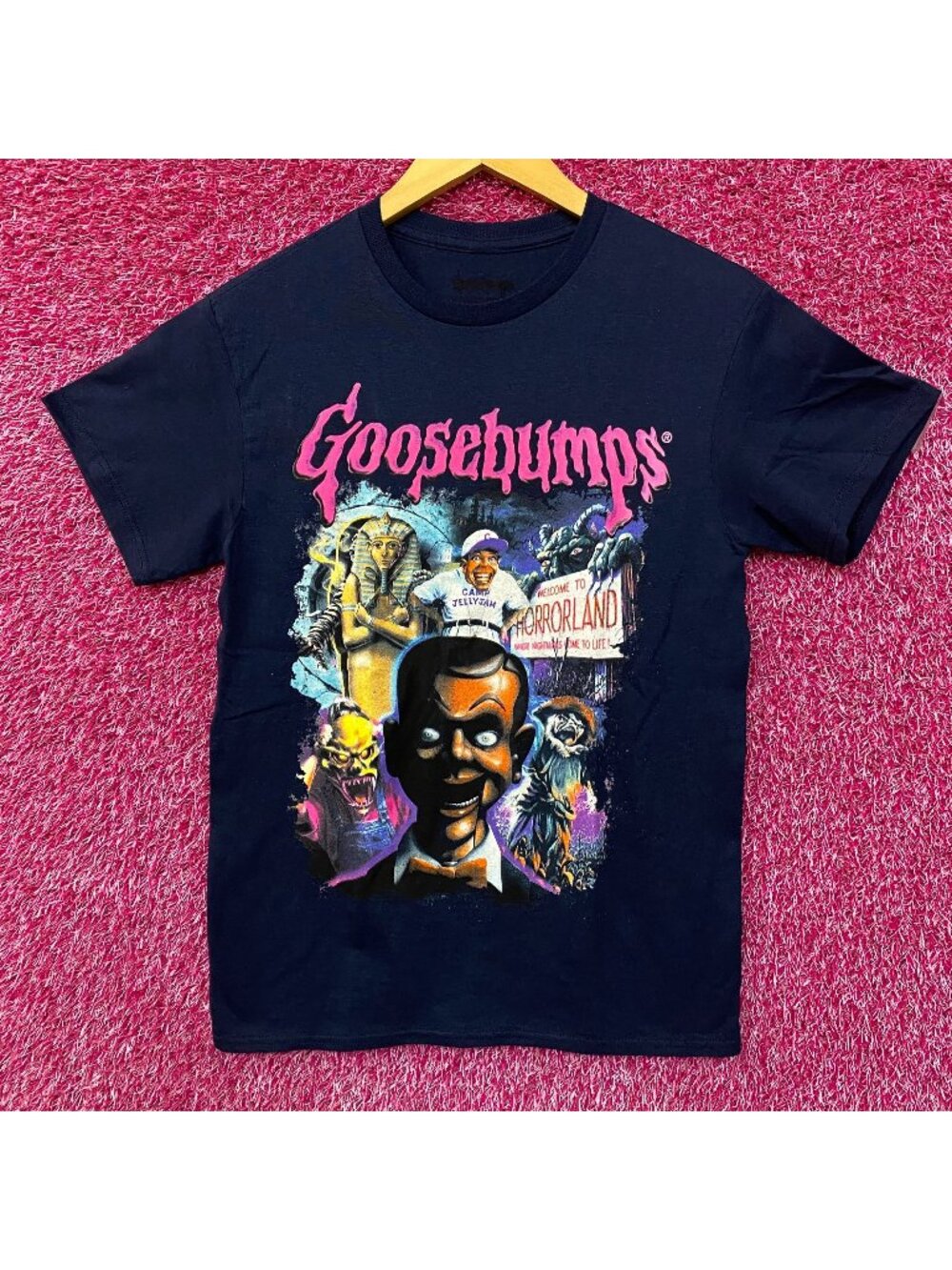 Goosebumps HorrorLand The Best Of horror T-shirt Small